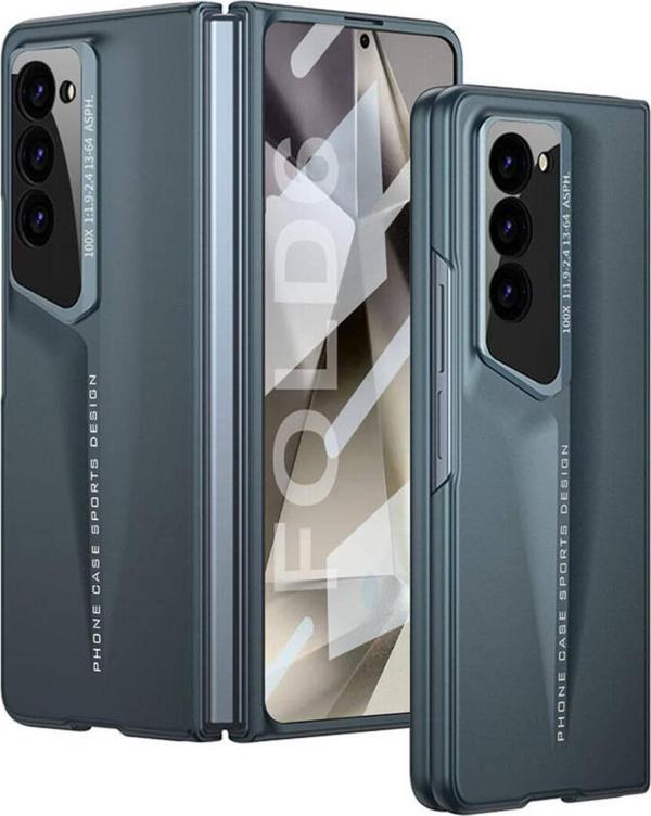 Kral Galaxy Z Fold 6 Kılıf Ultra İnce Kamera Korumalı Sert Rubber Cppl Procase Kapak-Yeşil - Image 1