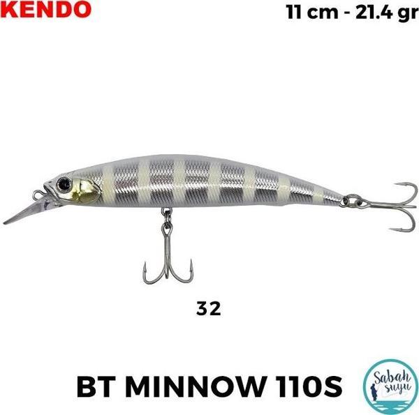 Kendo BT Minnow 110S 11 cm 21.4 gr Sahte Balık #32 - Image 1