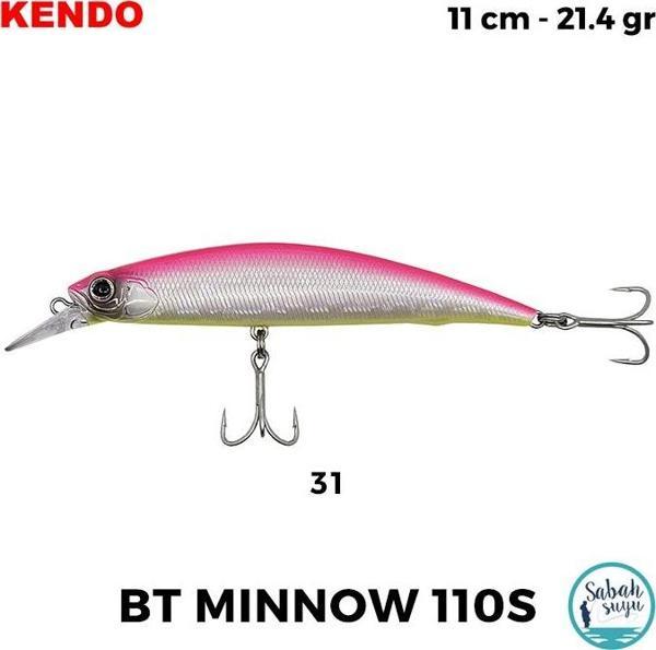 Kendo BT Minnow 110S 11 cm 21.4 gr Sahte Balık #31 - Image 1