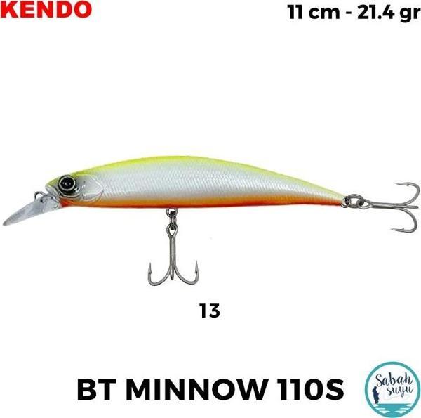 Kendo BT Minnow 110S 11 cm 21.4 gr Sahte Balık #13 - Image 1