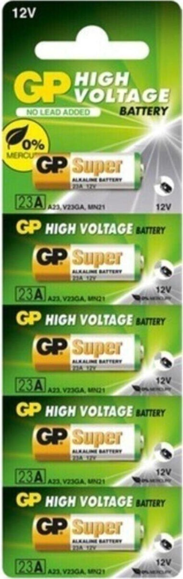 Ata Elektronik Gp 5'li 23a 12v Alkalin Spesifik Pil - Image 1