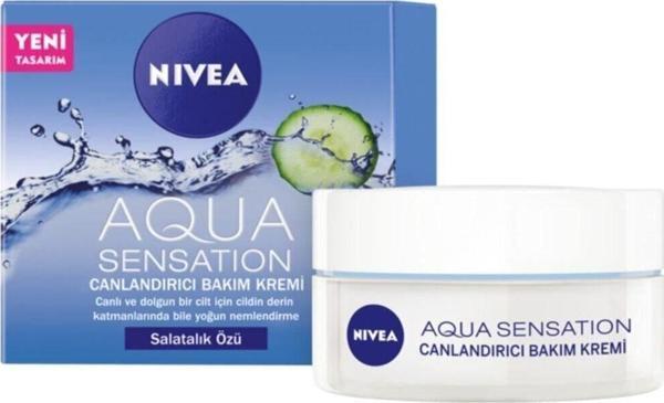 Nıvea Aqua Sensation Salatalık Özlü Canlandırıcı Bakım Kremi Yeni - Image 1