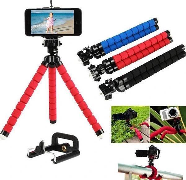 Ahtapot Selfie Tripod Telefon Tutucu Akrobat Stand Çubuğu - Image 1
