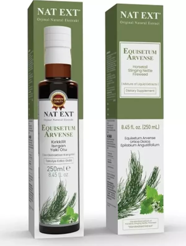 Nat Ext Nat-Ext Equısetum Arvense (Kırkkilit, Isırgan, Yakı Otu) Sıvı Ekstraktı 250 Ml - Image 1