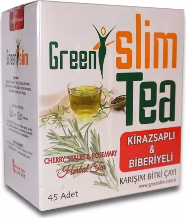 Greenlabel Green Slim Kiraz Saplı & Biberiyeli 45’Li - Image 1