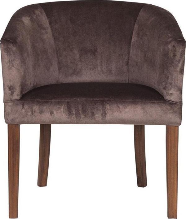 3A Mobilya Bitter Brown Oval Berjer 70X69X68 Cm - Image 1