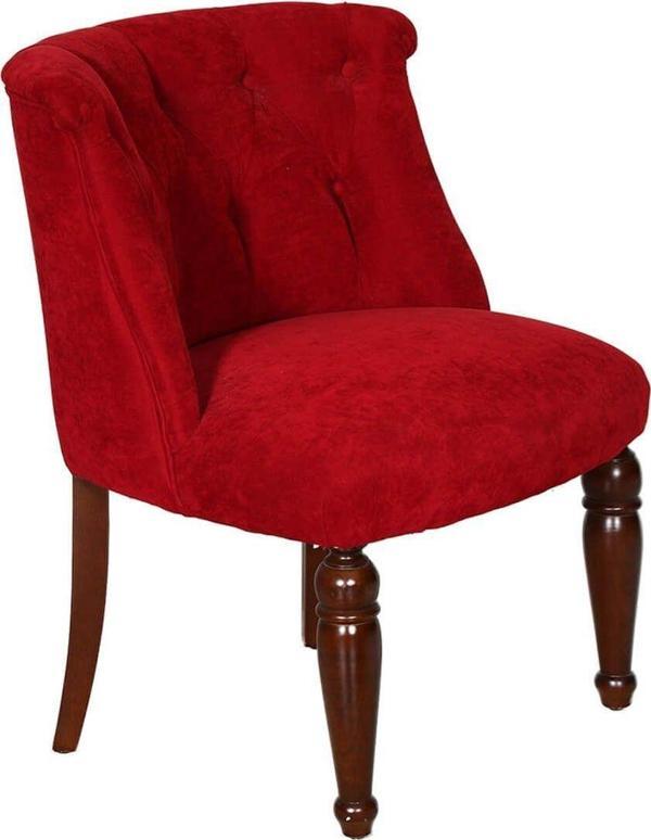 3A Mobilya Bordo Kapitone Midi Berjer - Image 1