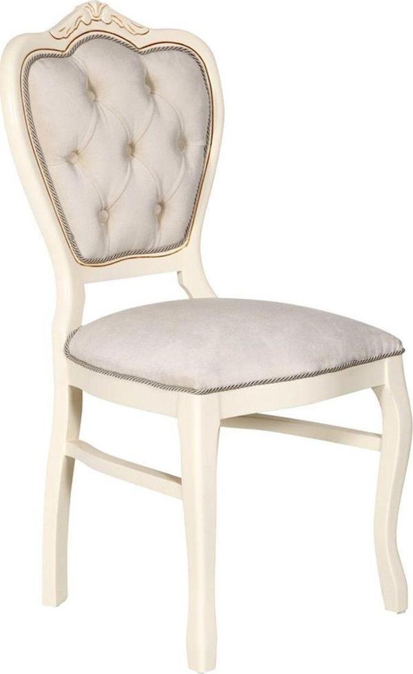 3A Mobilya Kum Beji Oymalı Sandalye 47X45X97 Cm - Image 1