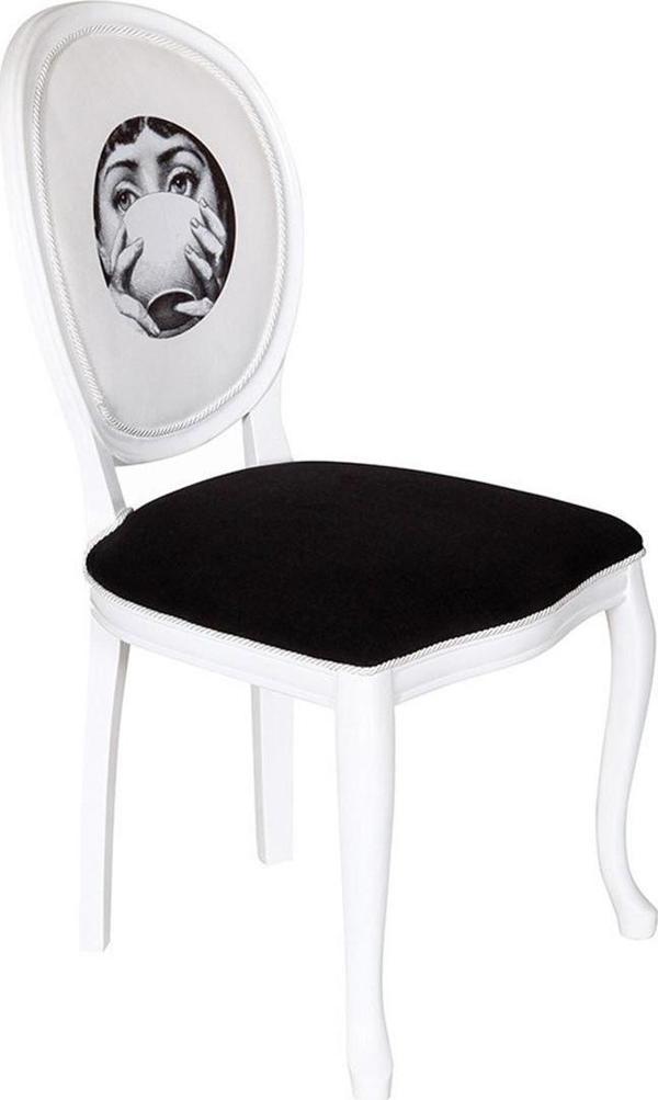 3A Mobilya Fornasetti Cup Girl Sandalye 48X47X96 Cm - Image 1