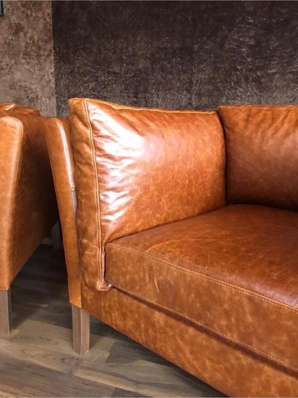 3A Mobilya Hakiki Deri Elegance Berjer - Image 1