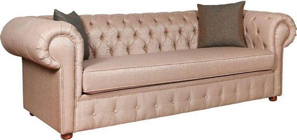 3A Mobilya Keten Chesterfield 230X90X80 Cm - Image 1