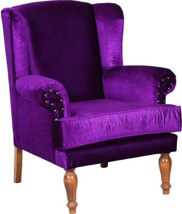 3A Mobilya New Purple Kulaklı Berjer 100X83X77 Cm - Image 1