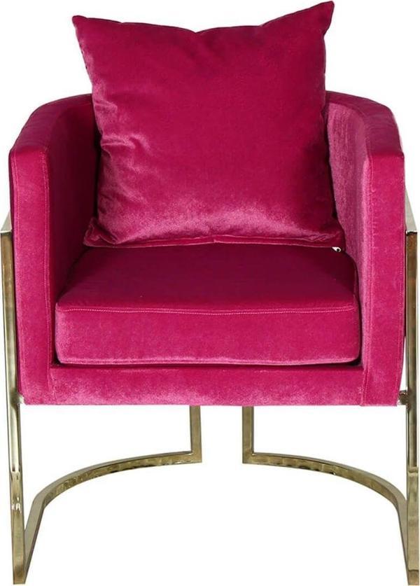 3A Mobilya Metal Nar Çiçeği Berjer - Image 1