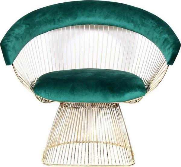 3A Mobilya Future Gold Berjer 90X70X75 Cm - Image 1