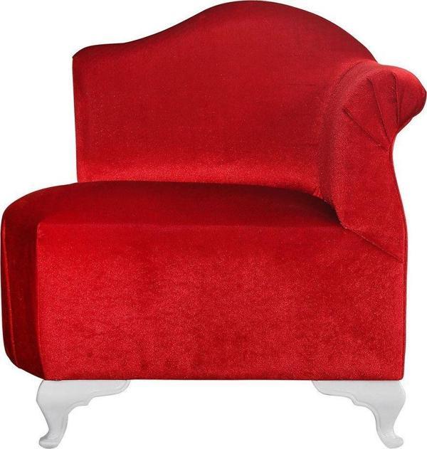 3A Mobilya Kırmızı Mine Josephine Sol Kol Berjer 80X75X57 Cm - Image 1