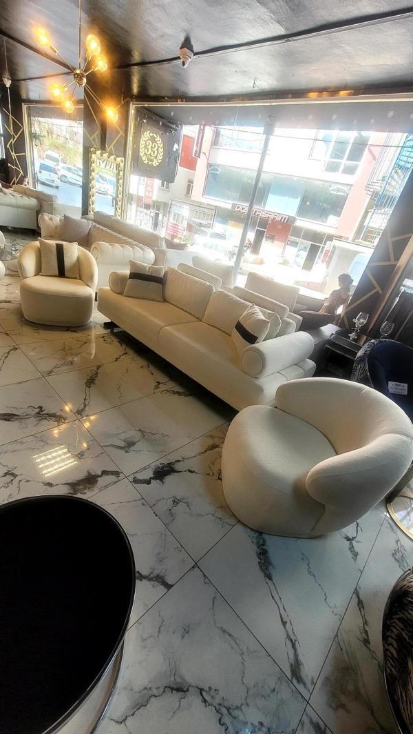 3A Mobilya 3A Mobilya Pisa Yataklı Koltuk Takımı 3+1+1 - Image 1