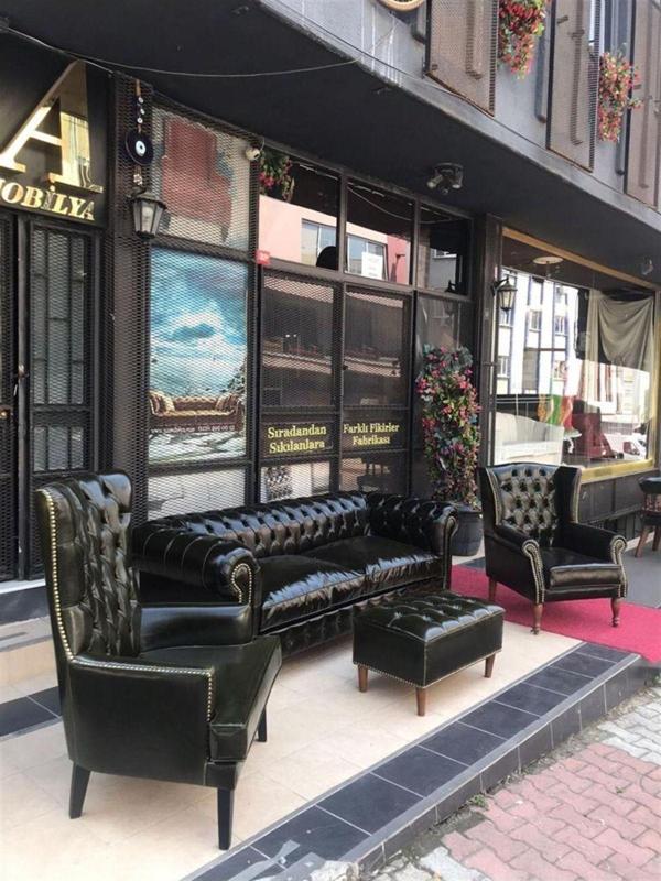 3A Mobilya Bensington Chesterfield Takımı - Image 1