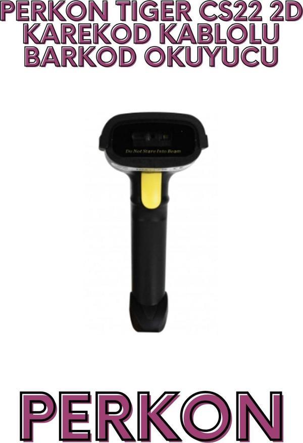 PERKON TIGER CS22 2D KAREKOD KABLOLU BARKOD OKUYUCU - Image 1