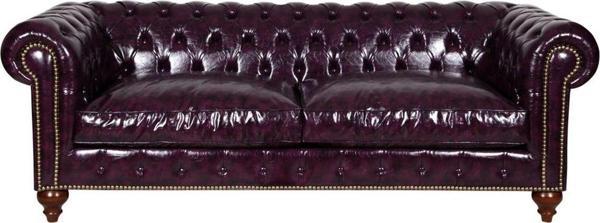 3A Mobilya Purple Pullap Chesterfield 230X90X80 Cm - Image 1