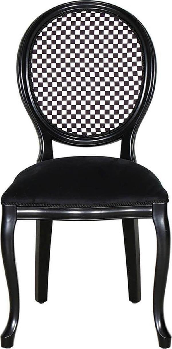 3A Mobilya Love Black Sandalye - Image 1