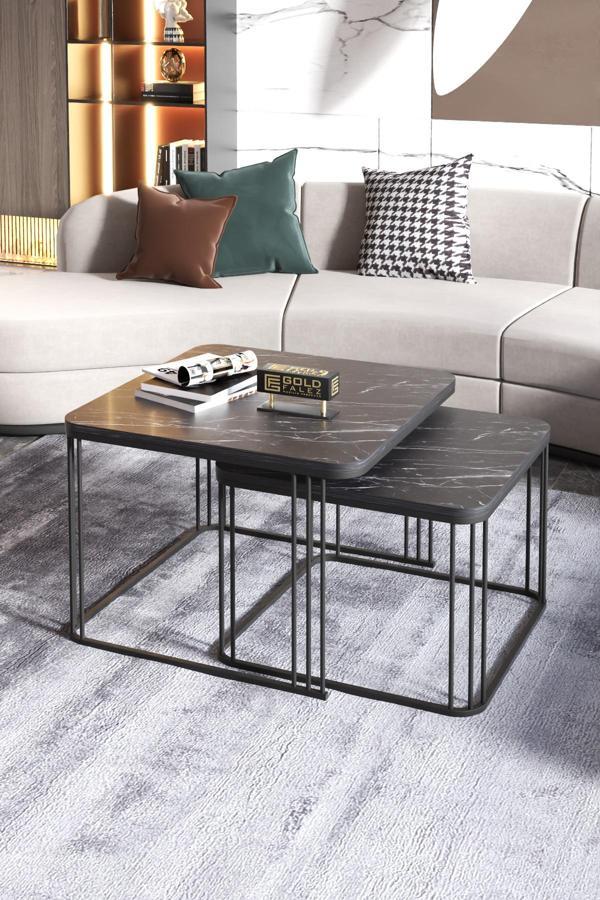 Orta Sehpa Ve Zigon Sehpa Damla Bendir - Image 1