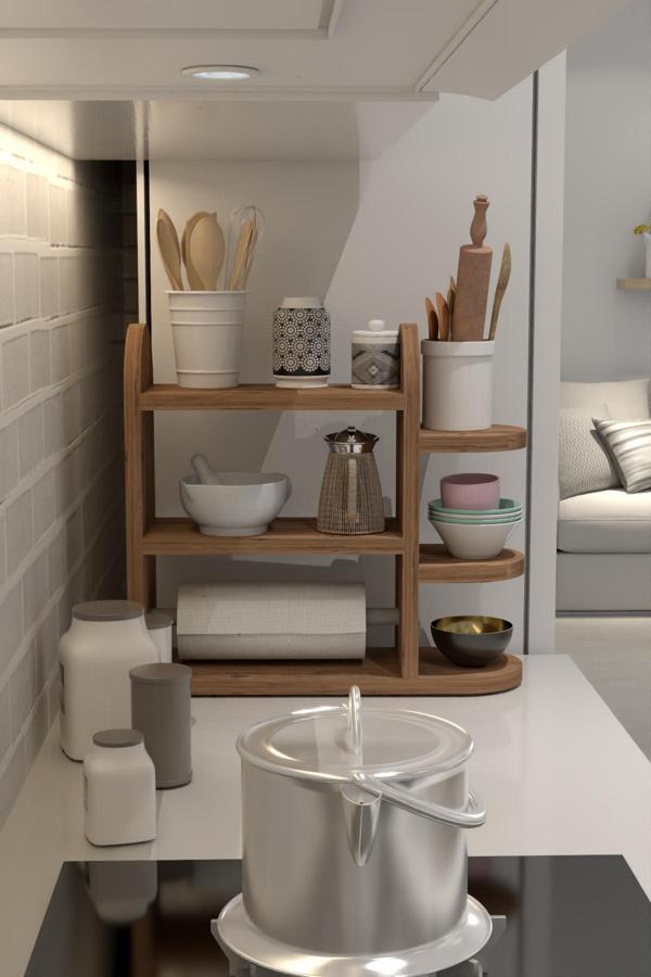 Tv Sehpası Tv Ünitesi Beyaz Gümüş 160 Cm Linya 5043 - Image 1