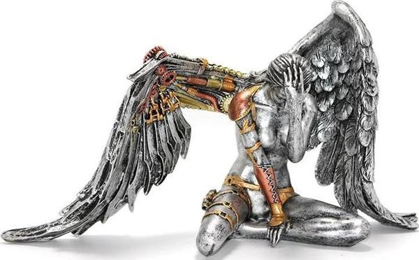 MDB Steampunk Polyester Melek Figürü - Image 1