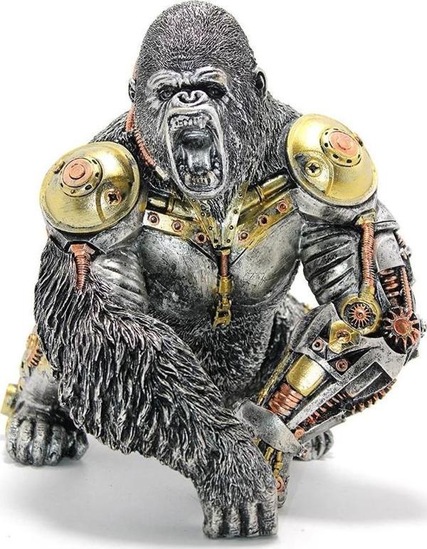 MDB Steampunk Polyester King Kong Figürü - Image 1