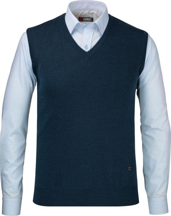 Erkek V Yaka Triko Süveter 4241H BGL-ST04030 - Image 1