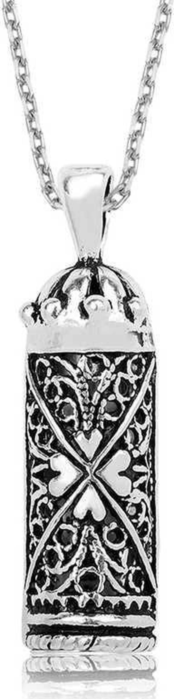 MDB 925 Ayar Gümüş Cevşen Kadın Gümüş Kolye - Image 1