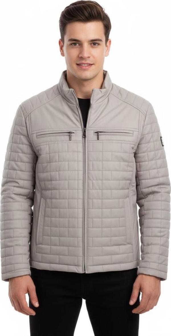 Erkek Kapitone Hakim Yaka Spor Mont 99500 BGL-ST04169 - Image 1