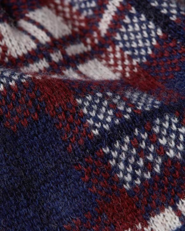 TH MONOGRAM TARTAN BEANIE - Image 1