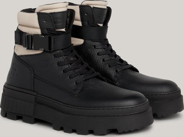TH ELEVATED CHUNKY LTH BKLE BOOT - Image 1