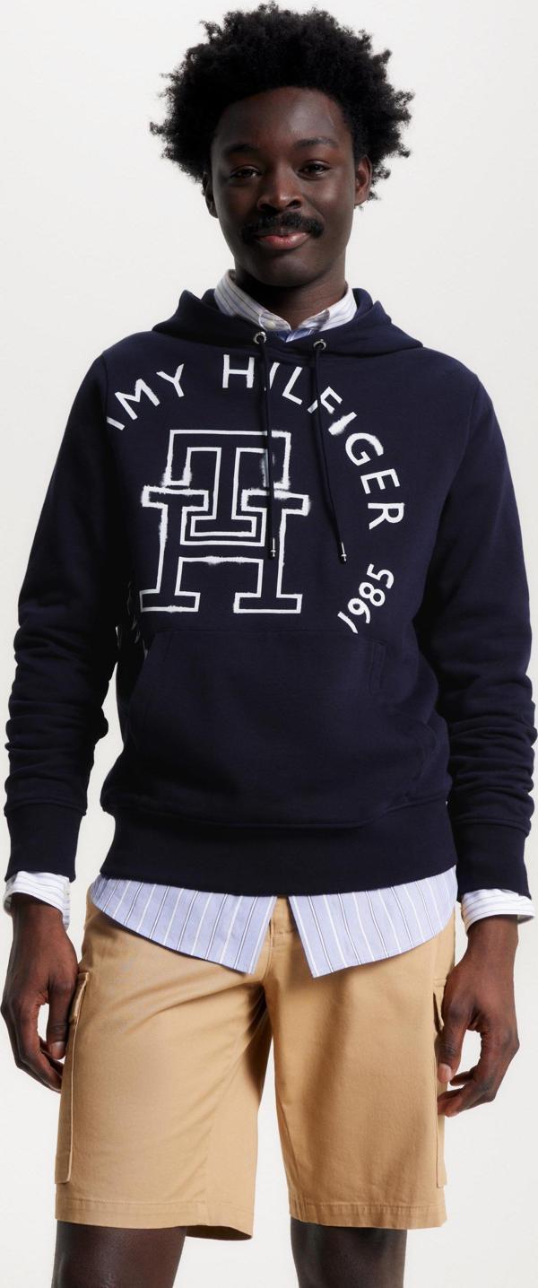 MONOGRAM INK ROUNDEL HOODY - Image 1