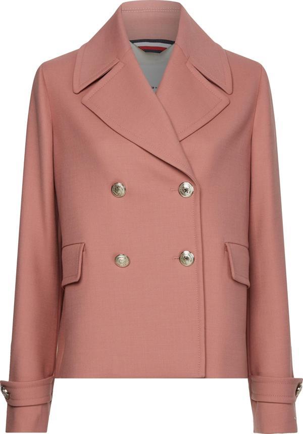 WOOL BLEND DB PEACOAT - Image 1