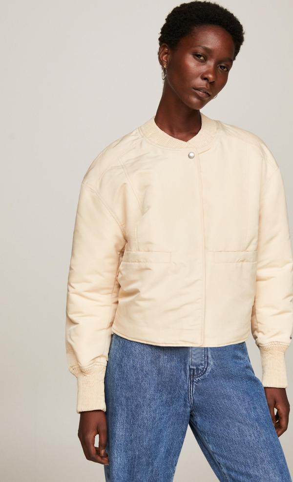 CLEAN PADDED BOMBER - Image 1