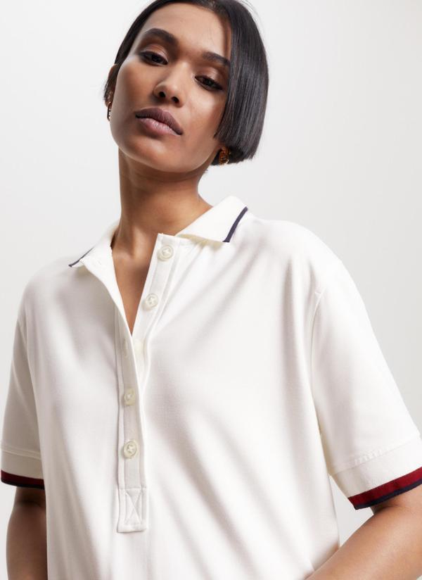 REG SPLIT GLB STP POLO DRS SS - Image 1