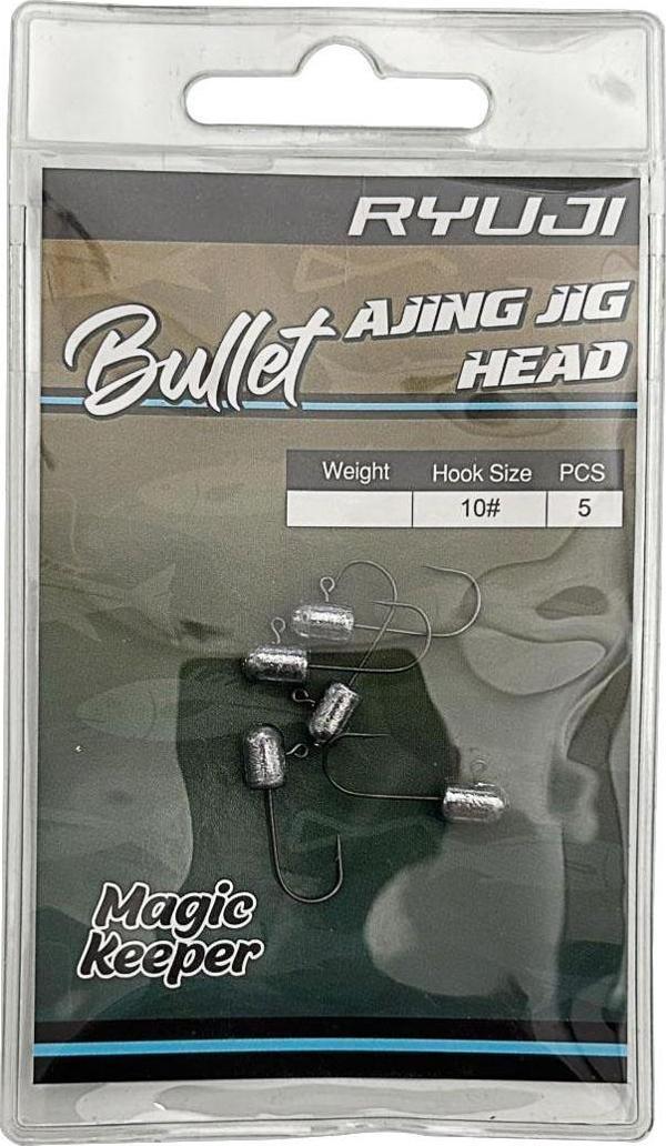 Ryuji Bullet Ajing 5 Adet LRF Jig Head 2gr 10no - Image 1