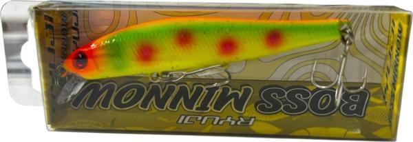 Ryuji Boss Minnow 70F 7cm 6gr Maket Balık Lime UV - Image 1