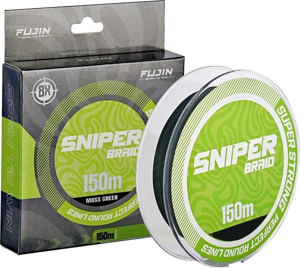 Fujin Sniper 8X 150Mt. Moss Green İp Misina 0.19mm 10.5kg - Image 1