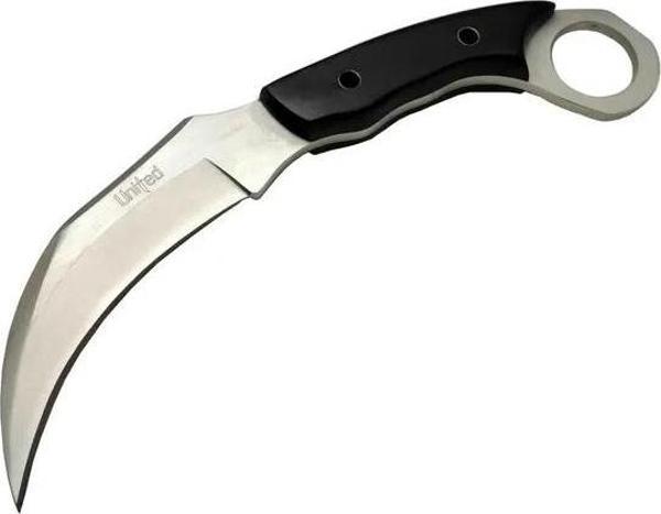 United Claw Cutter Karambit Uk 1 Siyah Outdoor Bıçak 17cm - Kılıflı, Plastik Sap - Image 1
