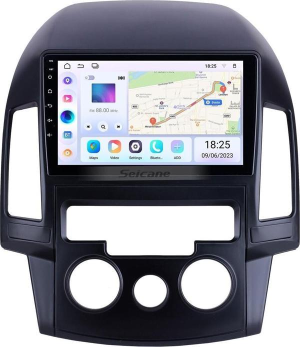 Hyundai i30 LHD Manuel A/C 2008-2011 Android Auto Carplay Navigasyon Multimedya Sistemi - Image 1