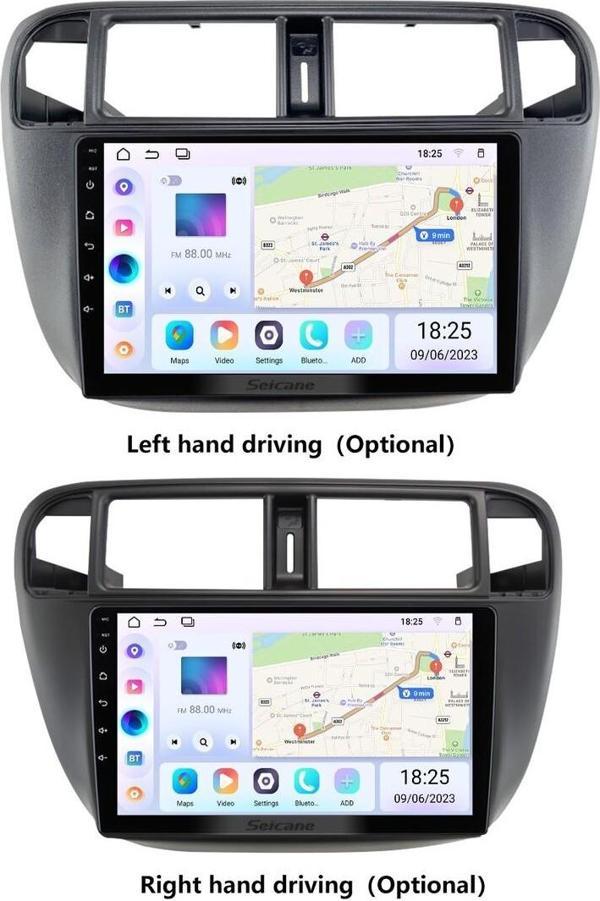 HONDA CIVIC 1996-2001 Android Auto Carplay Navigasyon Multimedya Sistemi - Image 1