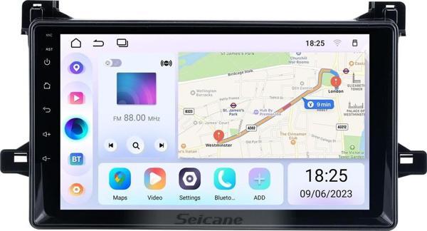 Toyota Prius 2016 Android Auto Carplay Navigasyon Multimedya Sistemi - Image 1