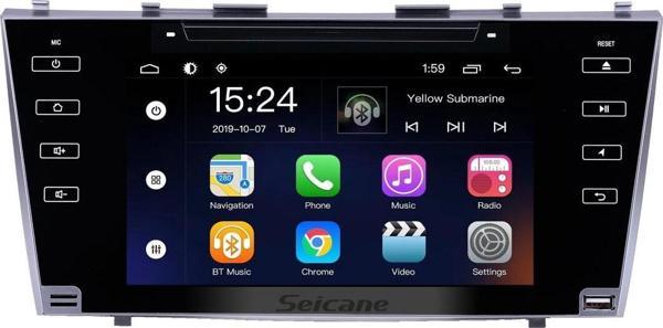 Toyota Camry 2007-2011 Android Auto Carplay Navigasyon Multimedya Sistemi - Image 1