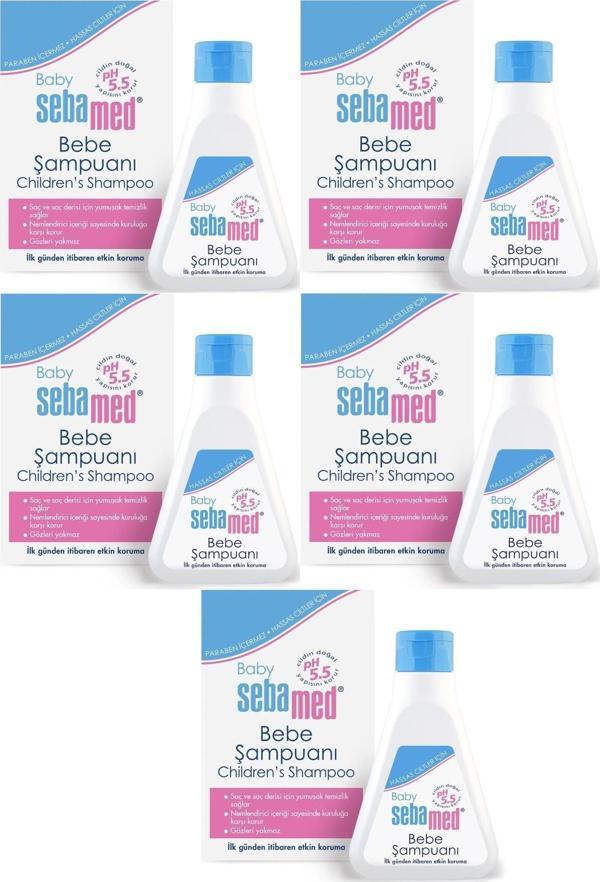 Sebamed Bebek Şampuanı 250ML (5 Li Set) - Image 1