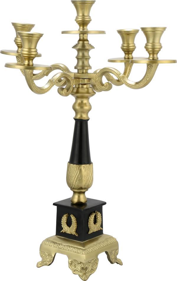 GOLD DEKORATİF ŞAMDAN 40*40*53 CM AK.IU0429 - Image 1