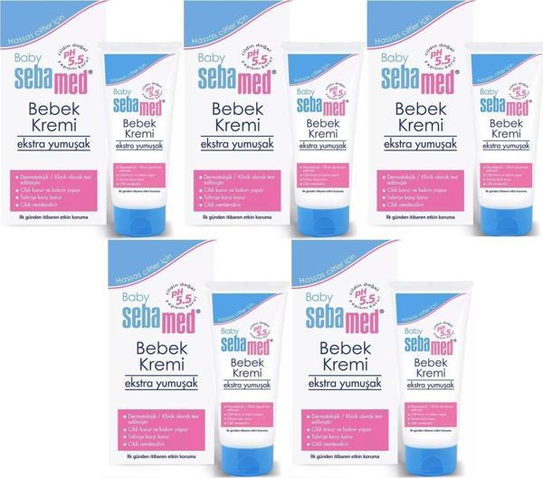 Sebamed Bebek Kremi 200ML (Ekstra Yumuşak) (5 Li Set) - Image 1