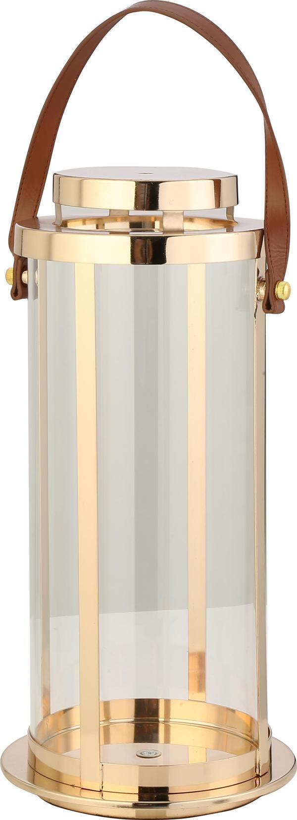 GOLD BÜYÜK MATARA FENER 21*21*44 CM AK.JD0076 - Image 1
