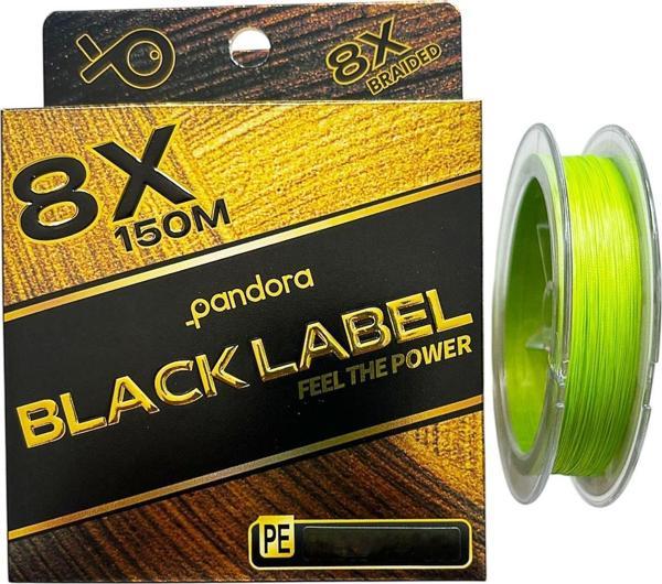 Pandora Black Label 8X 150m Green İp - Örgü Misina 0,20mm  11 kg - Image 1